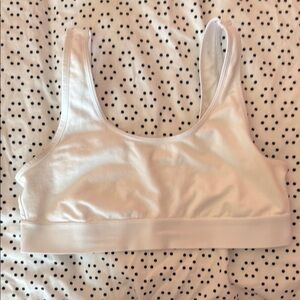 White Women's Medium Auden Bralette